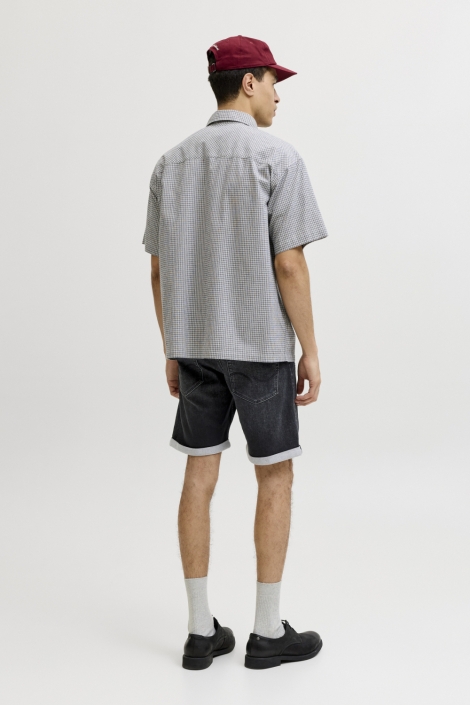 Jack & Jones zwarte heren korte broek | Model