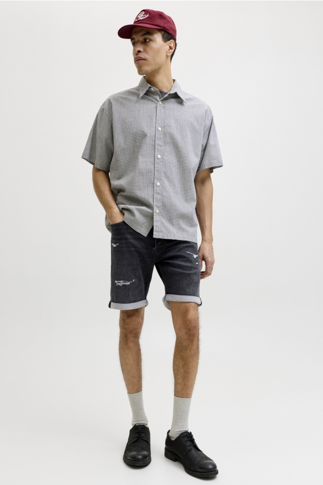 Jack & Jones zwarte heren korte broek | Model