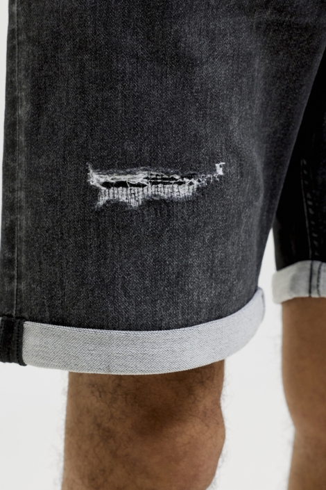 Jack & Jones zwarte heren korte broek | Unique Selling Point