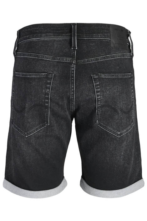 Jack & Jones zwarte heren korte broek | Achteraanzicht
