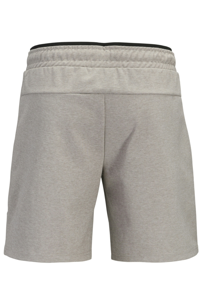 Jack & Jones grijze heren korte broek | Achteraanzicht