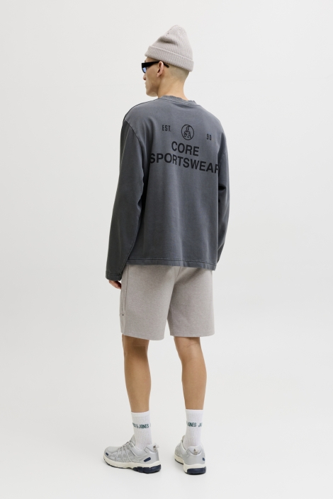 Jack & Jones grijze heren korte broek | Model