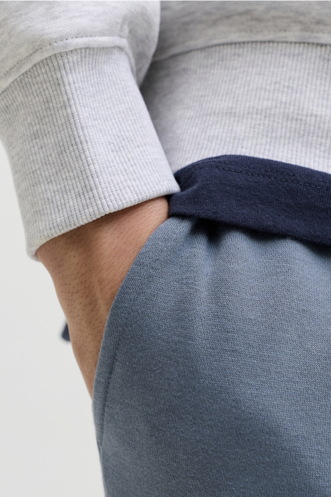 Jack & Jones blauwe heren korte broek | Close up