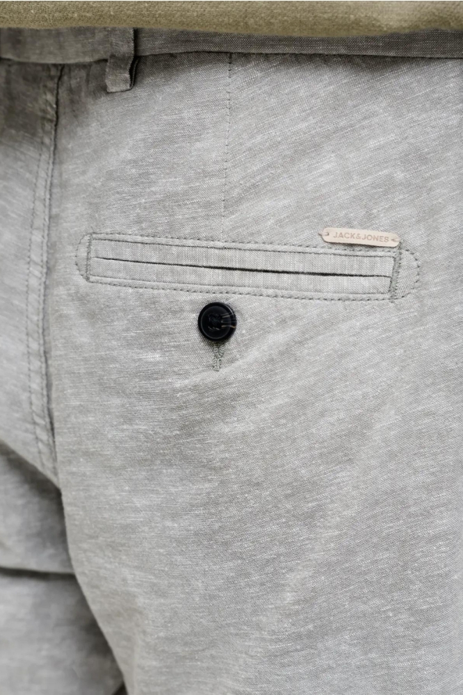 Jack & Jones groene heren korte broek | Close up