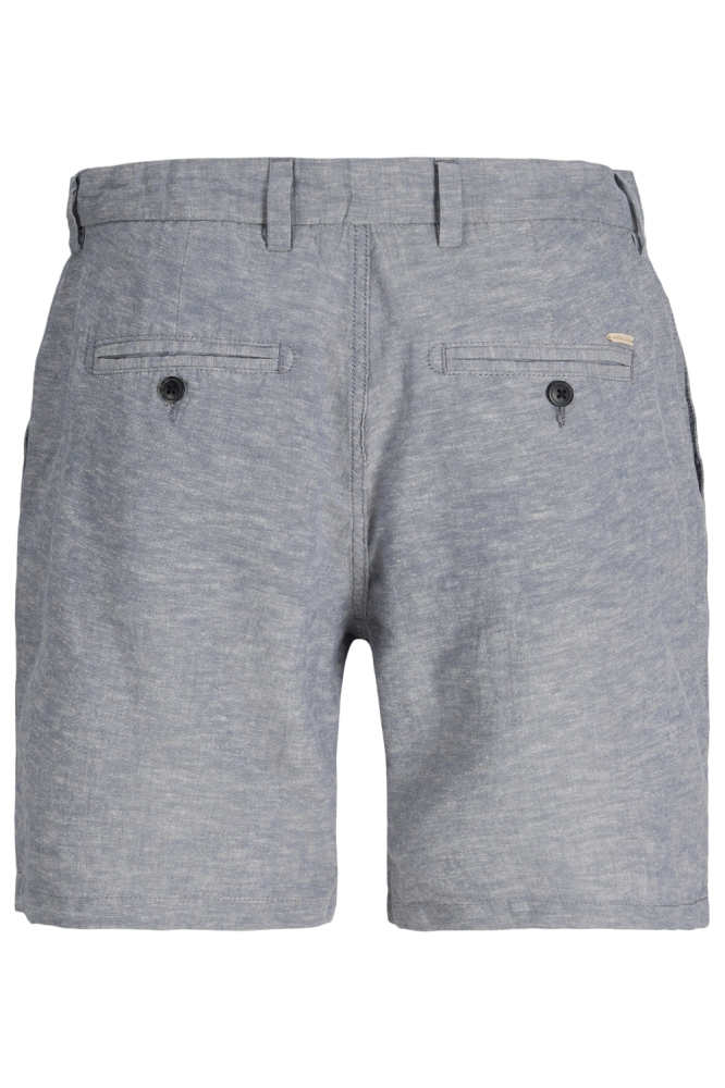 Jack & Jones grijze heren korte broek | Achteraanzicht