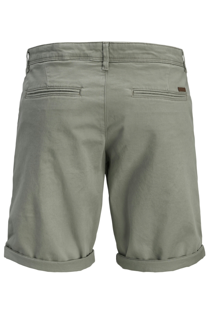 Jack & Jones groene heren korte broek | Achteraanzicht