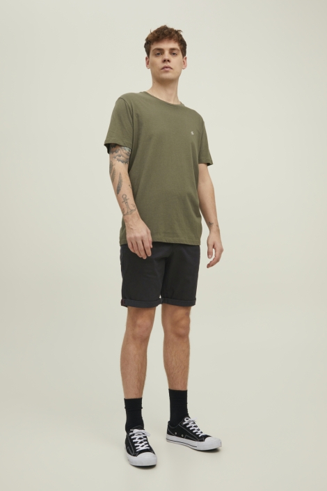 Jack & Jones zwarte heren korte broek | Model