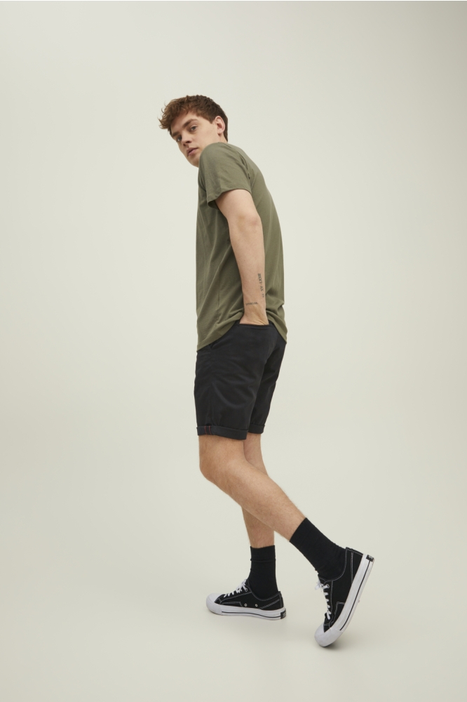 Jack & Jones zwarte heren korte broek | Model