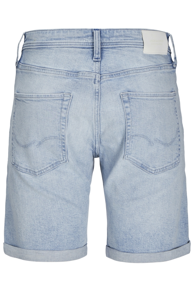 Jack & Jones blauwe heren korte broek | Achteraanzicht