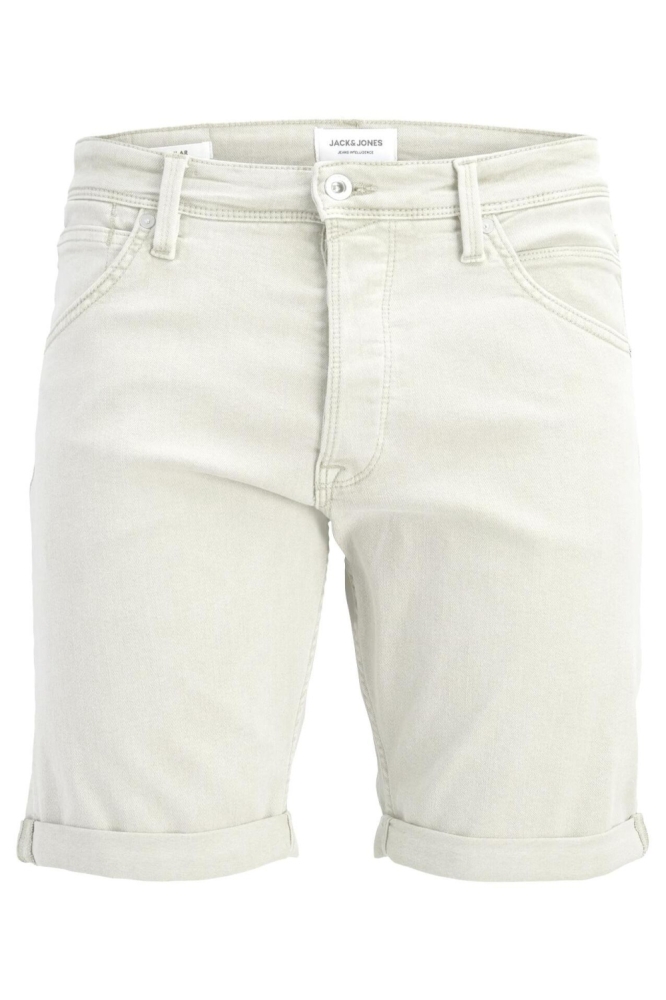 Jack & Jones witte heren korte broek | Vooraanzicht