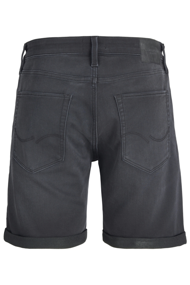 Jack & Jones zwarte heren korte broek | Achteraanzicht