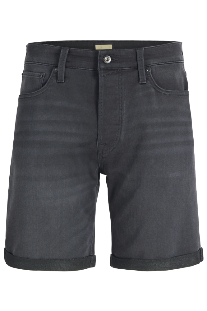 Jack & Jones zwarte heren korte broek | Vooraanzicht