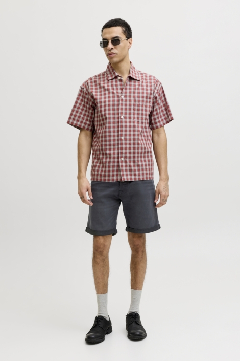 Jack & Jones zwarte heren korte broek | Model