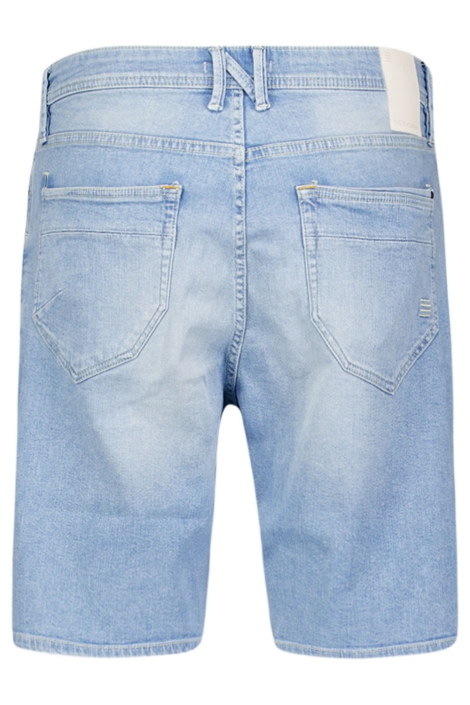 NO-EXCESS blauwe heren korte broek | Achteraanzicht