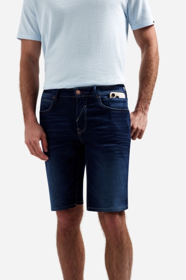 NO-EXCESS short denim regular Blauw