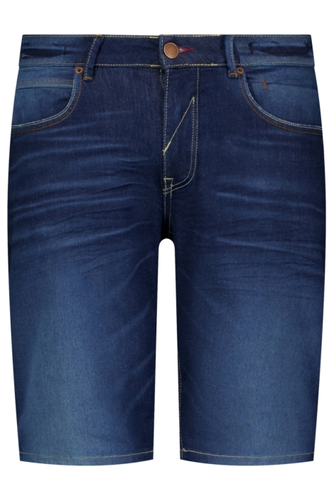 NO-EXCESS blauwe heren korte broek | Vooraanzicht