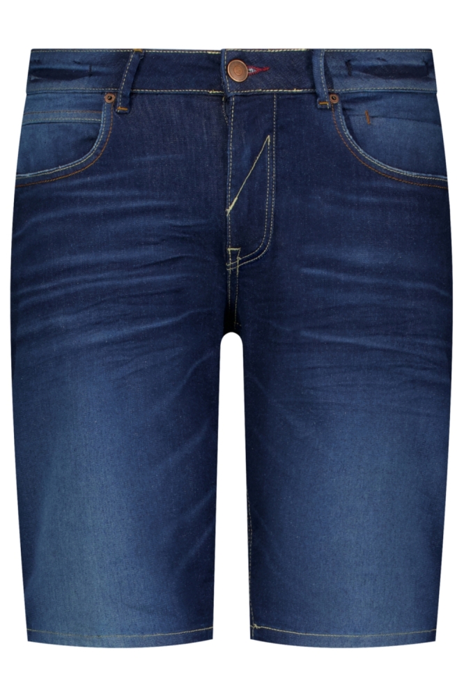 NO-EXCESS blauwe heren korte broek | Vooraanzicht