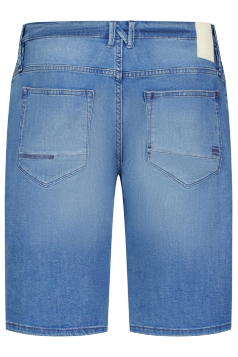 NO-EXCESS blauwe heren korte broek | Achteraanzicht
