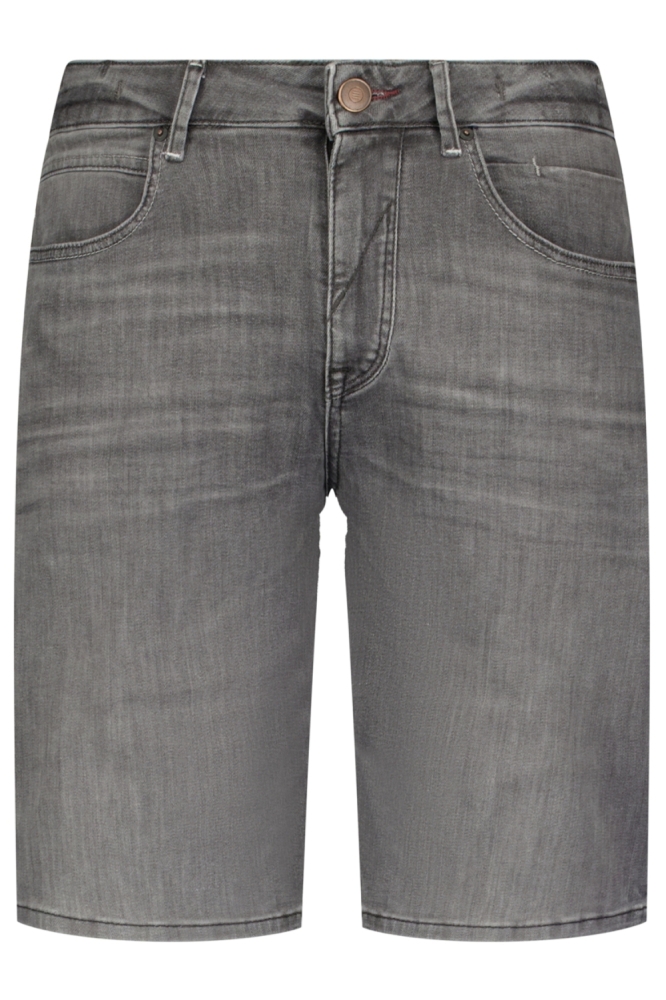 NO-EXCESS grijze heren korte broek | Vooraanzicht