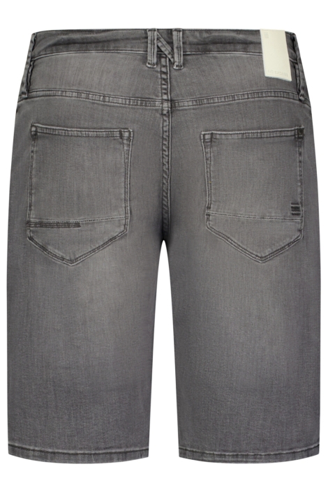NO-EXCESS grijze heren korte broek | Achteraanzicht