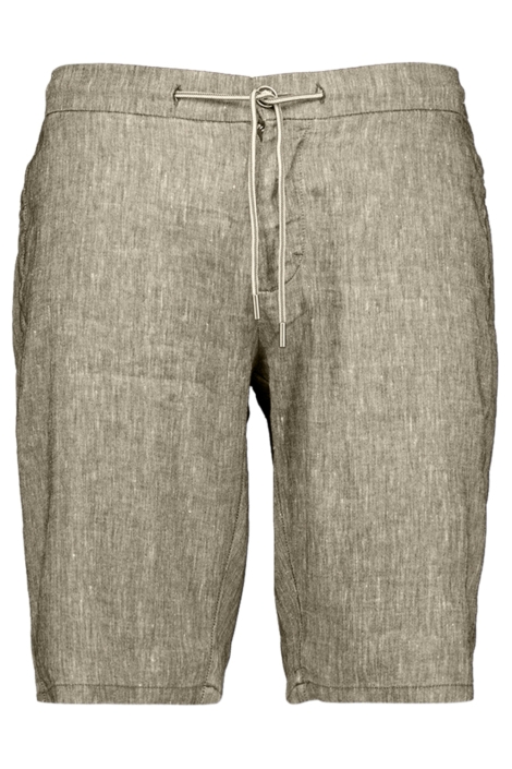 NO-EXCESS taupe heren korte broek | Vooraanzicht