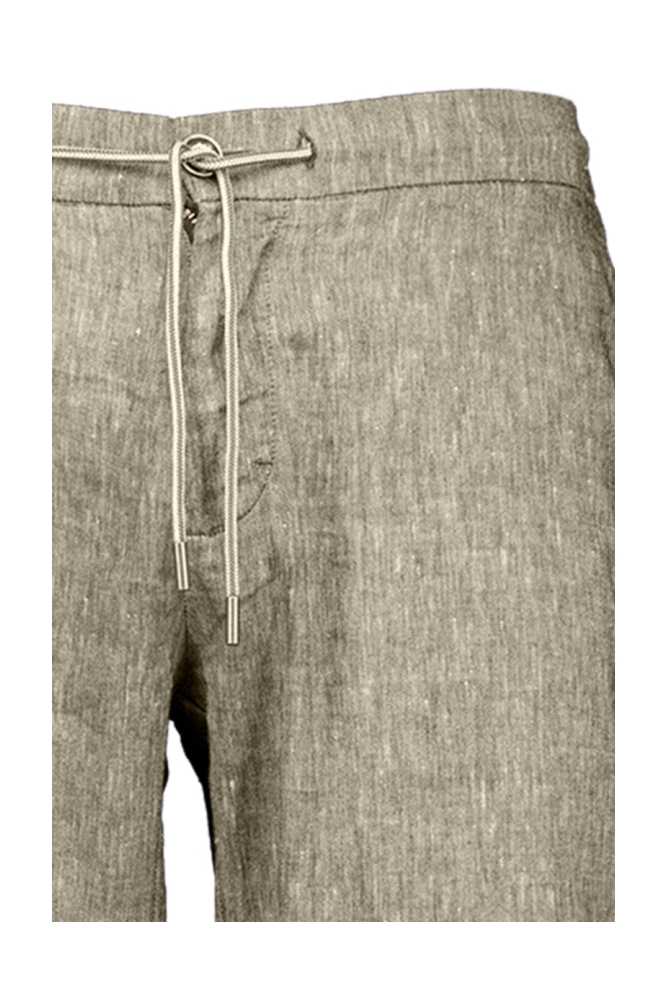 NO-EXCESS taupe heren korte broek | Close up