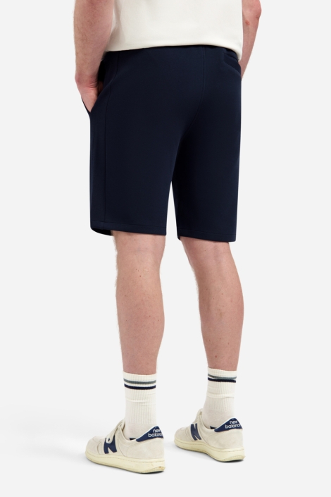 NO-EXCESS blauwe heren korte broek | Model achteraanzicht