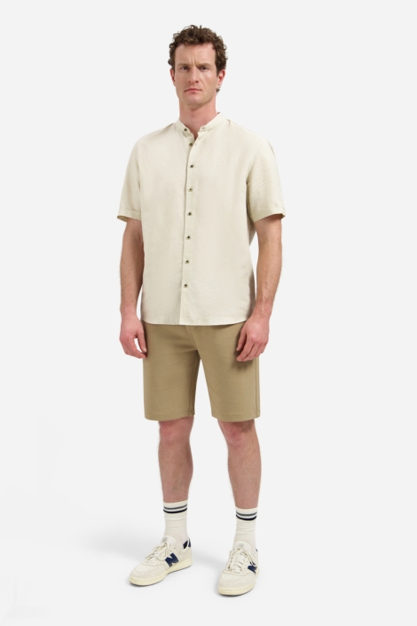 NO-EXCESS taupe heren korte broek | Model