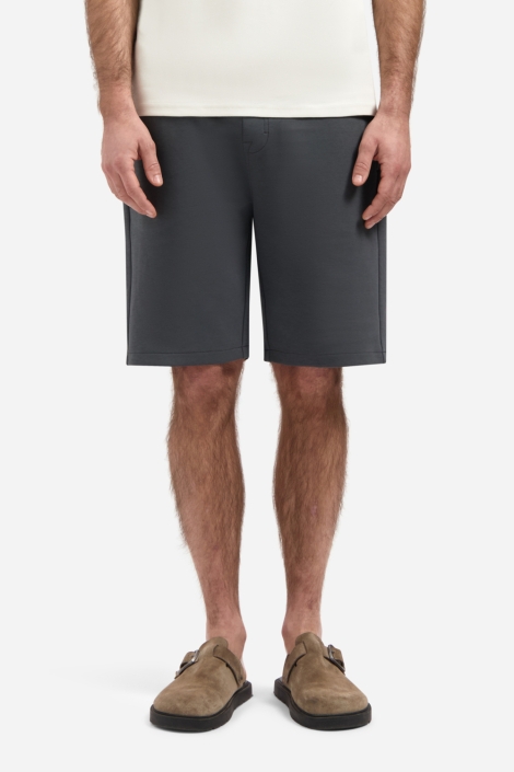 NO-EXCESS grijze heren korte broek | Model vooraanzicht