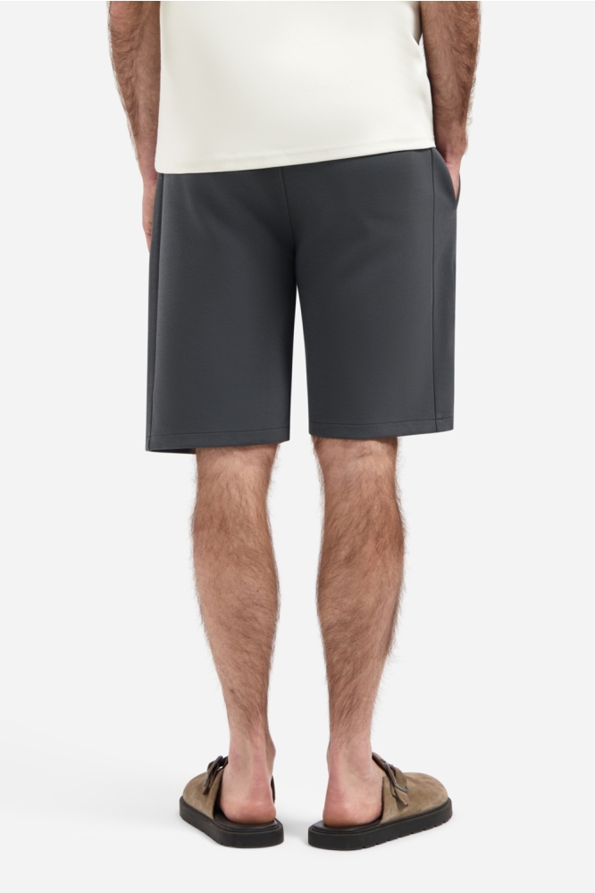 NO-EXCESS grijze heren korte broek | Model achteraanzicht