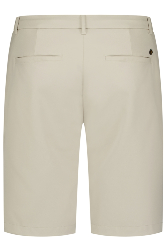 NO-EXCESS beige heren korte broek | Achteraanzicht