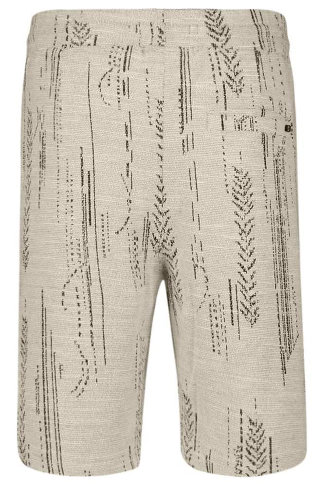 NO-EXCESS beige heren korte broek | Achteraanzicht
