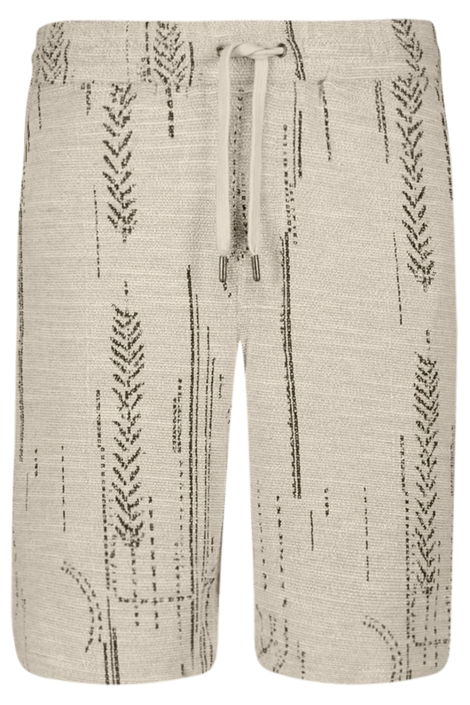 NO-EXCESS beige heren korte broek | Vooraanzicht