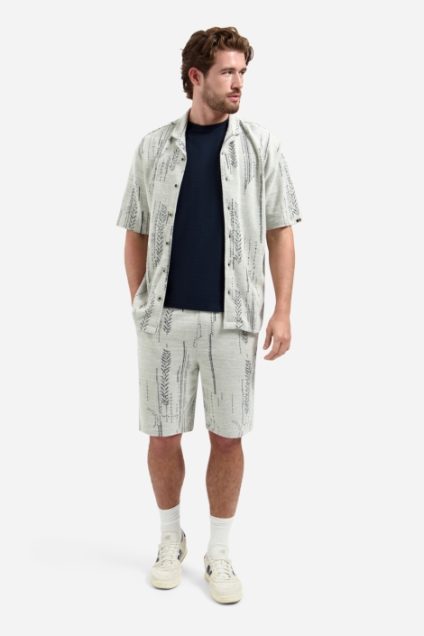 NO-EXCESS beige heren korte broek | Model