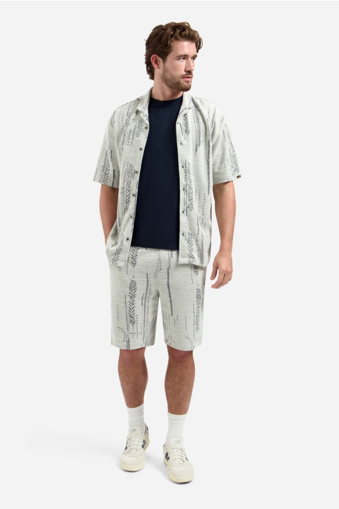 NO-EXCESS beige heren korte broek | Model