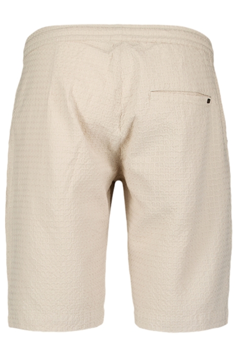 NO-EXCESS beige heren korte broek | Achteraanzicht