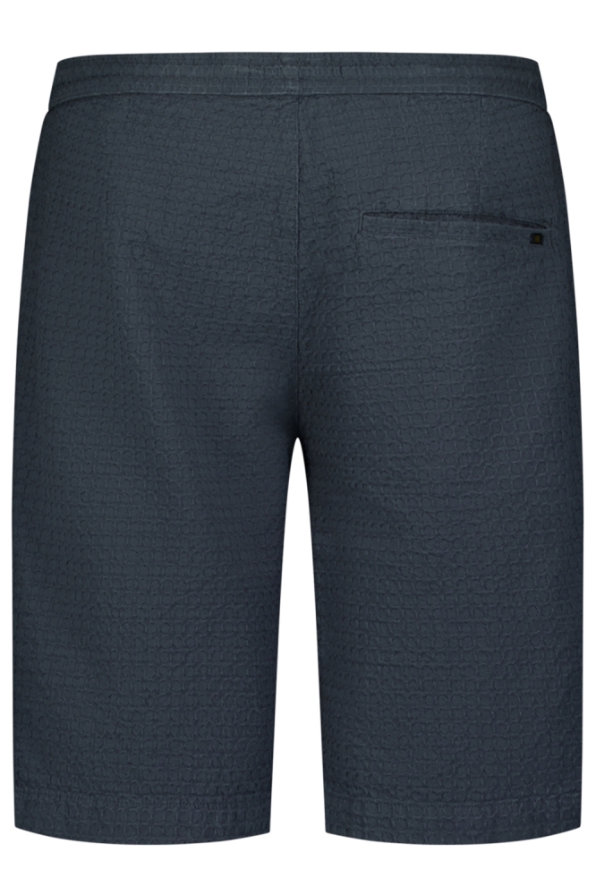 NO-EXCESS grijze heren korte broek | Achteraanzicht