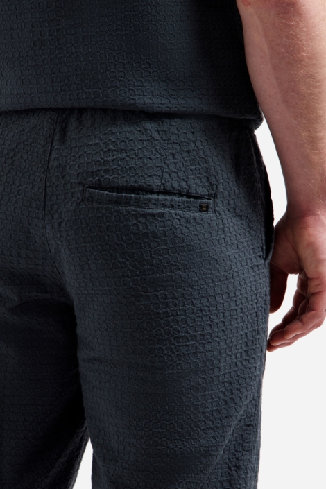 NO-EXCESS grijze heren korte broek | Close up