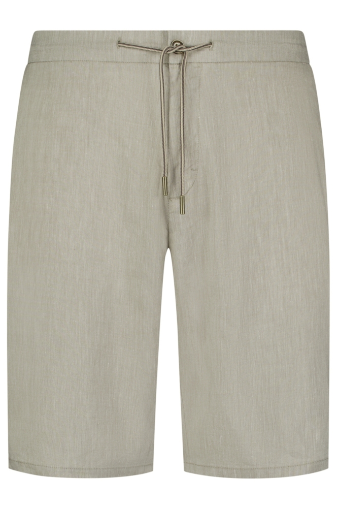 NO-EXCESS taupe heren korte broek | Vooraanzicht