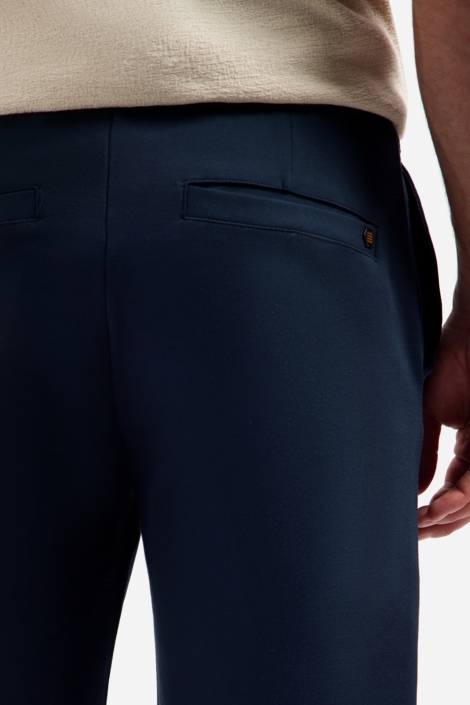 NO-EXCESS blauwe heren korte broek | Close up