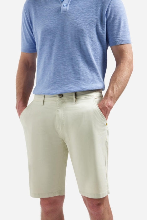 NO-EXCESS ecru heren korte broek | 