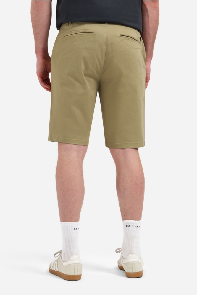 NO-EXCESS taupe heren korte broek | Model achteraanzicht
