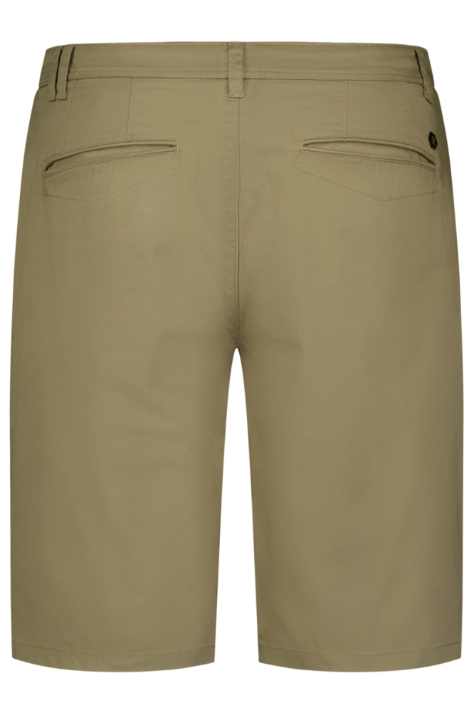 NO-EXCESS taupe heren korte broek | Achteraanzicht