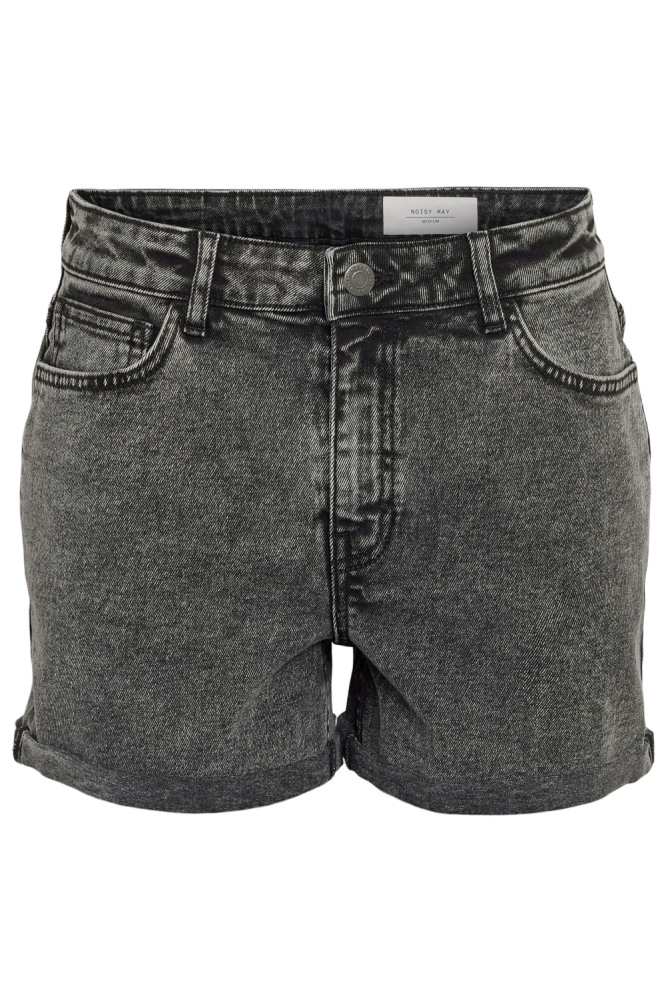 Noisy may grijze dames korte broek | Vooraanzicht