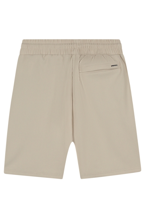 Malelions taupe heren korte broek | Achteraanzicht
