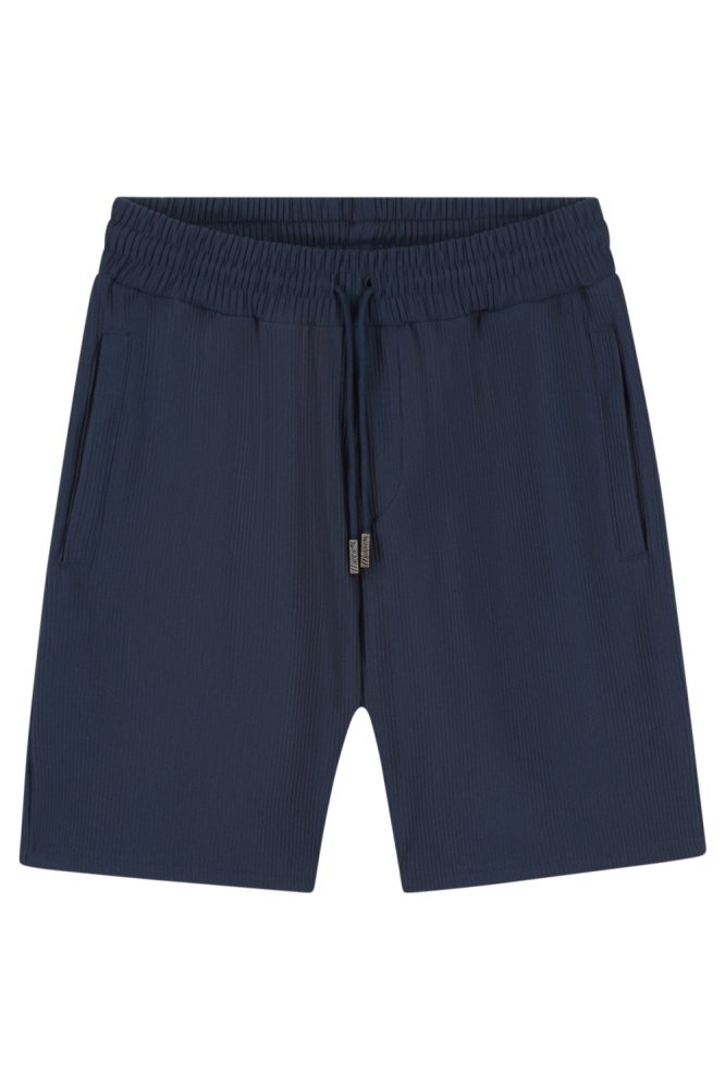 Malelions blauwe heren korte broek | Vooraanzicht