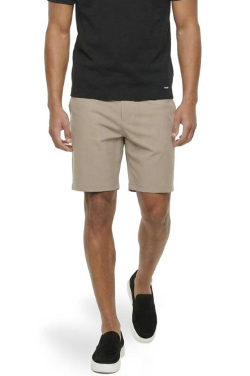 Malelions men casual chino shorts Beige