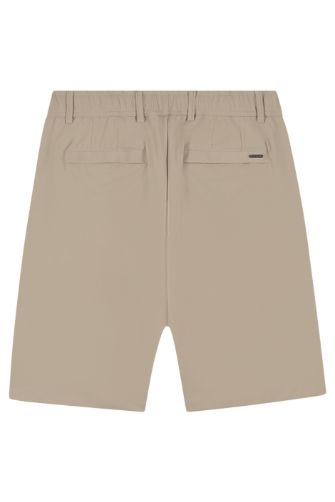 Malelions beige heren korte broek | Achteraanzicht
