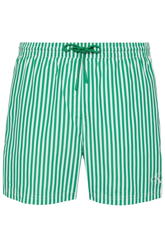 Calvin Klein groene heren korte broek | Vooraanzicht