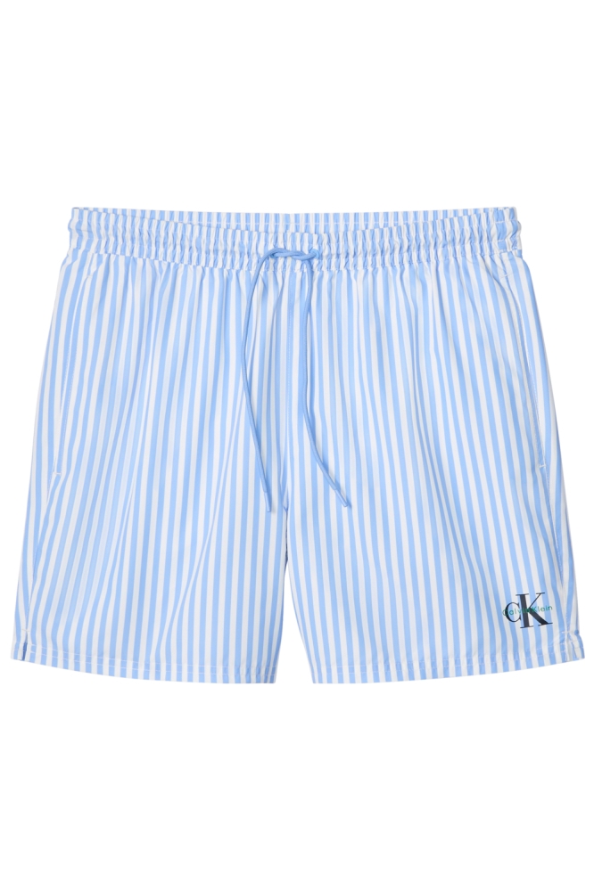 Calvin Klein blauwe heren korte broek | Vooraanzicht